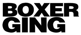 BOXER GING trademark