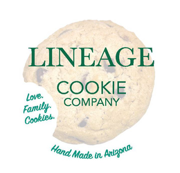 LINEAGE COOKIE COMPANY LOVE. FAMILY. COOKIES. HAND MADE IN ARIZONA trademark