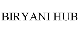 BIRYANI HUB trademark