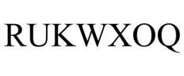 RUKWXOQ trademark
