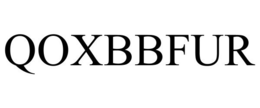 QOXBBFUR trademark