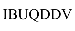 IBUQDDV trademark