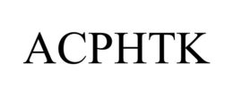 ACPHTK trademark