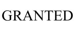 GRANTED trademark
