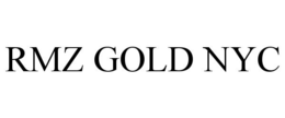 RMZ GOLD NYC trademark
