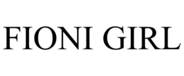 FIONI GIRL trademark