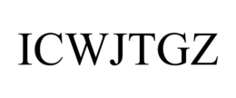ICWJTGZ trademark