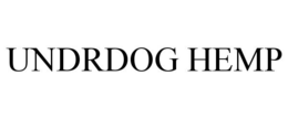 UNDRDOG HEMP trademark