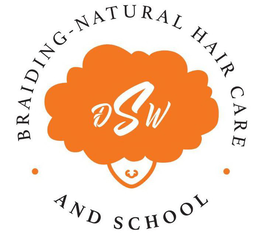 BRAIDING - NATURAL HAIR CARE · AND SCHOOL · DSW trademark