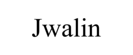 JWALIN trademark