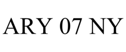 ARY 07 NY trademark