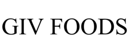 GIV FOODS trademark
