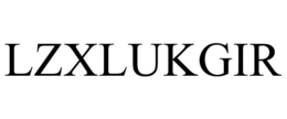 LZXLUKGIR trademark