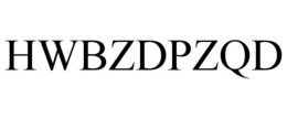 HWBZDPZQD trademark