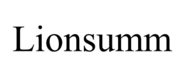 LIONSUMM trademark