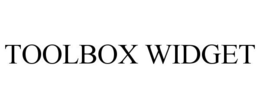 TOOLBOX WIDGET trademark