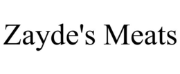 ZAYDE'S MEATS trademark