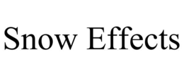 SNOW EFFECTS trademark
