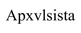 APXVLSISTA trademark