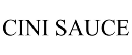 CINI SAUCE trademark