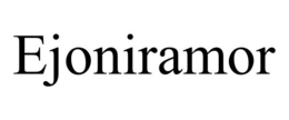 EJONIRAMOR trademark