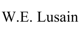 W.E. LUSAIN trademark