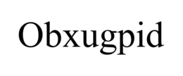 OBXUGPID trademark