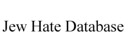 JEW HATE DATABASE trademark