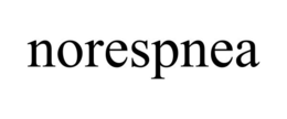 NORESPNEA trademark