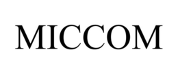 MICCOM trademark