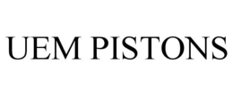 UEM PISTONS trademark