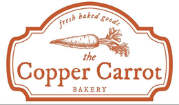 FRESH BAKED GOODS THE COPPER CARROT BAKERY trademark