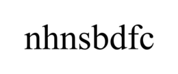 NHNSBDFC trademark