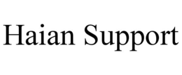 HAIAN SUPPORT trademark