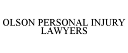OLSON PERSONAL INJURY LAWYERS trademark