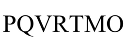 PQVRTMO trademark
