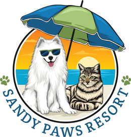 SANDY PAWS RESORT trademark