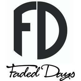 FD FADED DAYS trademark