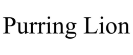 PURRING LION trademark