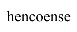 HENCOENSE trademark