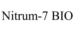 NITRUM-7 BIO trademark