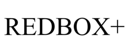 REDBOX+ trademark