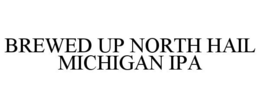 BREWED UP NORTH HAIL MICHIGAN IPA trademark