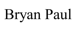 BRYAN PAUL trademark