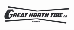 GREAT NORTH TIRE CO · SINCE 1928 · trademark