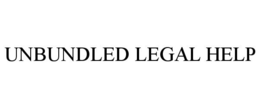 UNBUNDLED LEGAL HELP trademark
