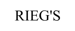 RIEG'S trademark