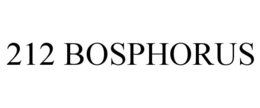 212 BOSPHORUS trademark