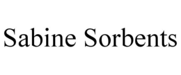 SABINE SORBENTS trademark