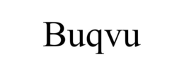 BUQVU trademark